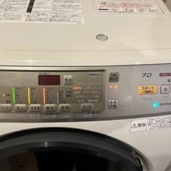 Panasonic ドラム式洗濯機 NA-VH32SL 7kg/3.5kg