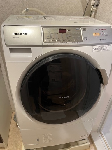 Panasonic ドラム式洗濯機 NA-VH32SL 7kg/3.5kg | fdn.edu.br