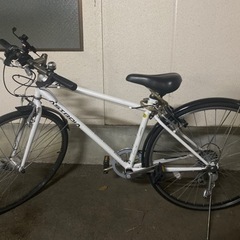 売約済み】Astroia アストロイア クロスバイク ホワイト 変速 自転車