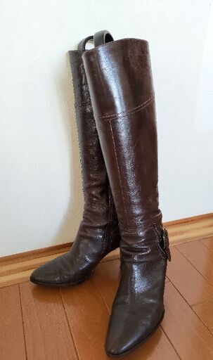 靴 TRUSSARDI ロングブーツ 24cm