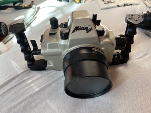 NikonF801+Nexus 水中ハウジング+ストロボ セット