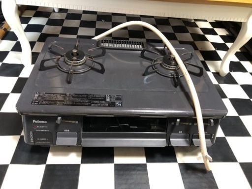 【リサイクルサービス八光　田上店　安心の3か月保証　配達・設置OK】パロマ Paloma IC-N86B-L 13A [ガステーブル 左強火 都市ガス用]