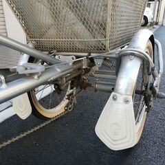 現状　ブリヂストン三輪ショッピング自転車　WAGONアルミニウムフレーム
