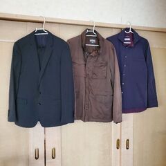 【早い者勝ち❗】スーツ&シャツ&ジャンパー3点セット