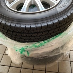 美品YOKOHAMAタイヤ　スタッドレス＆アルミホイール　×4本　軽自動車