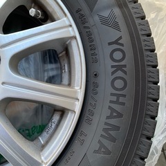 美品YOKOHAMAタイヤ　スタッドレス＆アルミホイール　×4本　軽自動車