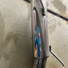 jb23ジムニーマフラー　斜め出し