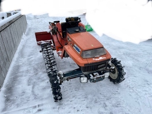 北海道発　トラクター　除雪機　ホンダ