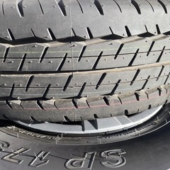 ハイエース純正タイヤホイール　新車外し　値下げしました