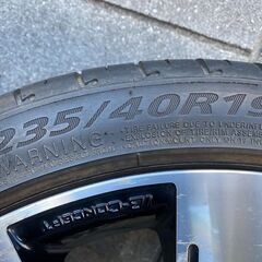 19インチ AMEモデラート ホイール＋夏タイヤセット