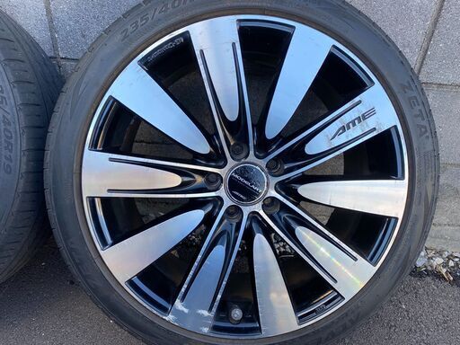 モデラート19インチの夏タイヤホイールセット モデラート19インチの夏タイヤホイールセット