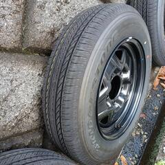 ジムニータイヤ5本セット新車外し