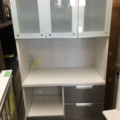 入江木工 キッチンボード リオ90 幅89cm 食器棚 レンジ台 システム