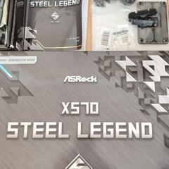【取引決まりました】【値下げ】ASRock X570 STEEL...