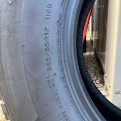 （新車外し）プラド　150 後期　タイヤ　4本セット　純正