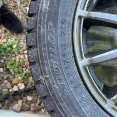 商談中です、イボ有り スタッドレス、アルミセット155/65R13