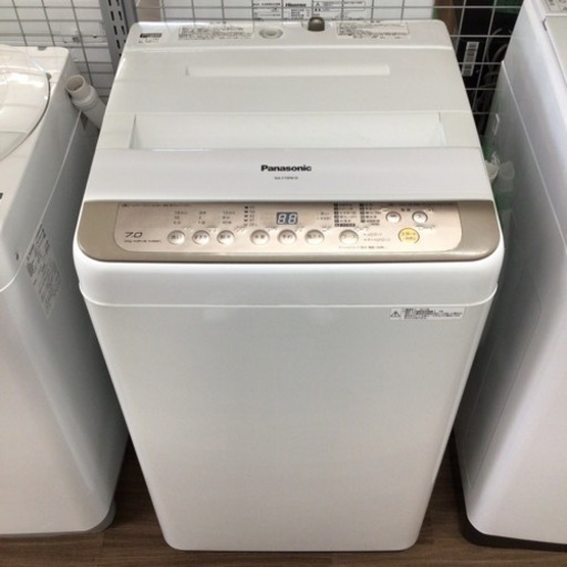 洗濯機 パナソニック NA-F70PB10 2017年製 7.0kg