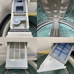 I677 ★ SHARP 洗濯乾燥機  ⭐動作確認済 ⭐クリーニング済 プラズマクラスター搭載