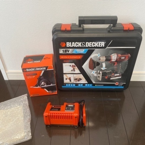 ブラックアンドデッカー　BLACK\u0026DECKER  EVO183  丸ノコセット
