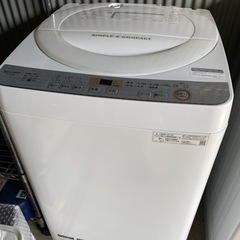 2019年製✩SHARP全自動電気洗濯機6.0kg(ﾟ∀ﾟ)
