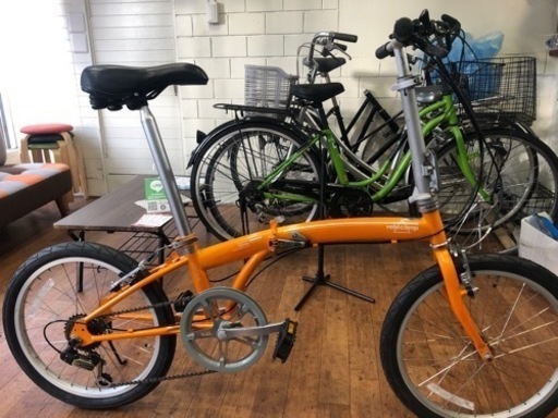 中古　折り畳み自転車　オーバーホール済