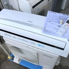 動作保証あり】IRIS OHYAMA 2020年 2.2kw 6畳用 ルームエアコン IRA-2201W
