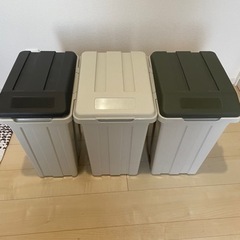 3連ゴミ箱 ダストボックス
