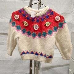 1218-075 子ども服　HEARTY　Handmade　セーター