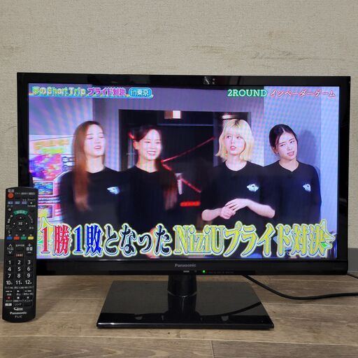 1/13終 Panasonic/パナソニック 24型液晶テレビ TH-24D300 2016年製 動作確認済 菊NS