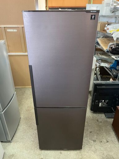 【A-367】SHARP 冷蔵庫 SJ-PD27B-T 2016年製 一人暮らし 激安 中古 通電確認済