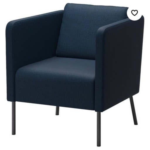 【4月末まで】IKEA 1人用　ソファー(説明書あり)