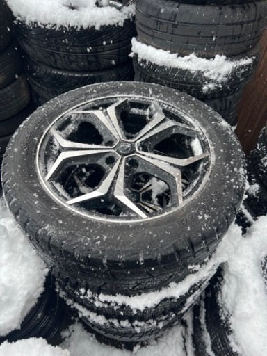 225/55R18 スタッドレス ホイールセット 4本 RAV4