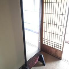 鎌倉彫　姿見　大型　鏡　ミラー