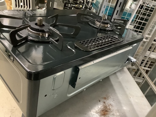 2022年製 リンナイ LPガスコンロ KSR563BKR 管D221218AK (ベストバイ  