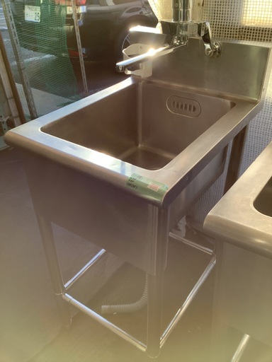一槽シンク W45cm 管1250519AK (ベストバイ 静岡県袋井市)