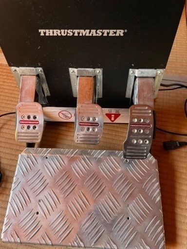thrustmaster t500rs ハンドル ペダル シフター セット