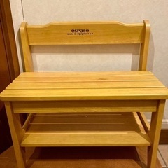 【無料】木製ベンチ