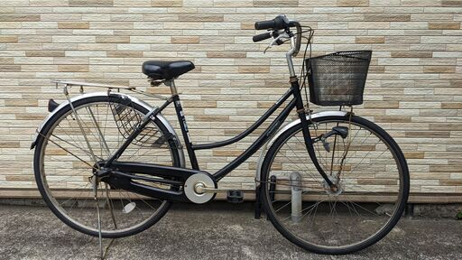 中古自転車 3段変速 27インチ （LEDオートライト） 軽整備済み 安い 防犯登録 町田市 麻生区 神奈川 044ky