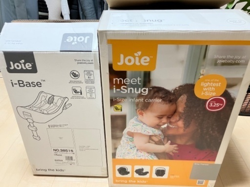 チャイルドシート　KATOJI Joie i-Snugとi-Base