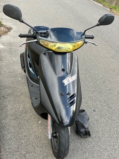 再掲出　☆ ホンダ　スーパーディオＺＸ　２スト　メーター振り切ります。始動良好　登録書類有り　自賠責保険無し 再掲出 ☆ ホンダ スーパーディオZX 2スト メーター振り切ります