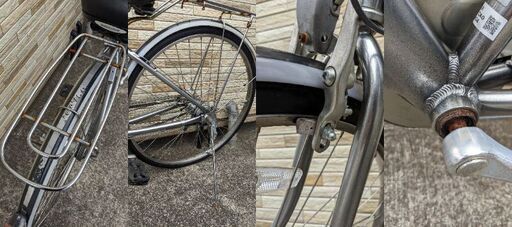 中古自転車 5段変速 27インチ （LEDオートライト） 軽整備済み 安い 防犯登録 町田市 麻生区 神奈川 045ky