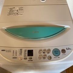 洗濯機6kg  【取引決定】