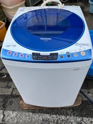 引渡済　Panasonic 7Kg 全自動洗濯機　NA-FS70H6-A
