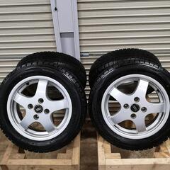 155/65r14　4穴 PCD100 スタッドレスタイヤ　ダンロップ　ウィンターマックス　庫内保管