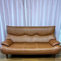 美品本革ソファー