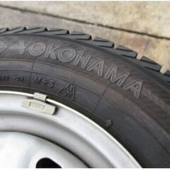 【来店取替】バリ山 135/80R12 軽自動車用 スタッドレスタイヤ 中古4本セット