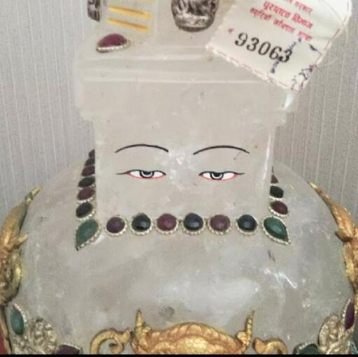 ヒマラヤ水晶ストゥパー（仏塔）【希少品】