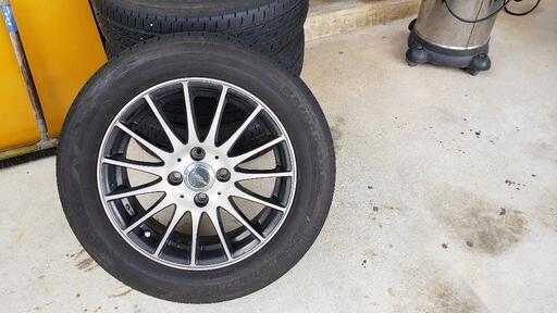 交渉中]BRIDGESTONEタイヤ アルミホイール付き
