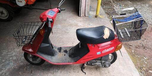 値下げヤマハ　YAMAHA チャンプ　champ スクーター　旧車　昭和レトロ　２スト