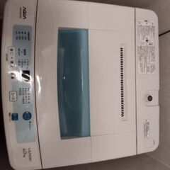  【6.0kg】縦型洗濯機 AQW-S60C【AQUA】